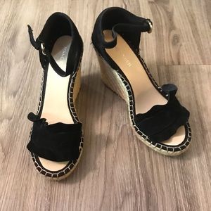NWOT Marc Fisher Espadrille Wedge Sandals